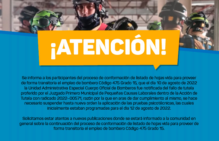 Atención Información Importante