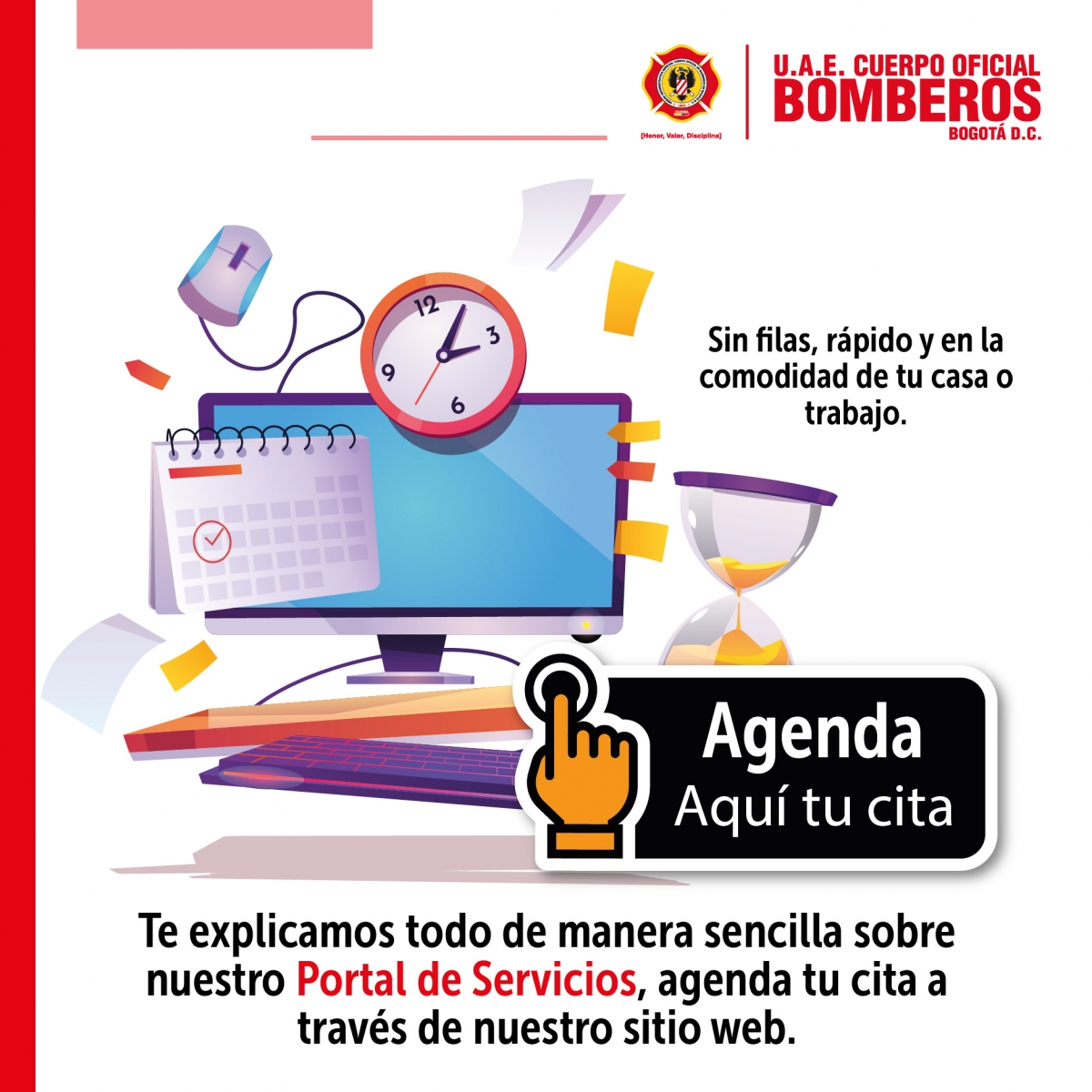 agenda tu cita a través de nuestro sitio web