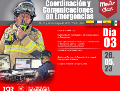Operación de Coordinación y Comunicaciones en Emergencias en Bomberos Bogotá