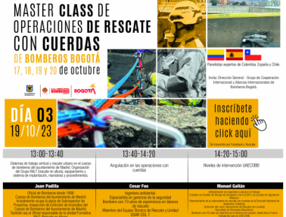MasterClass de Operaciones de Rescate con Cuerdas