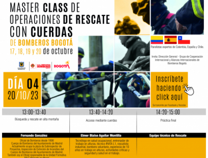 MasterClass de Operaciones de Rescate con Cuerdas