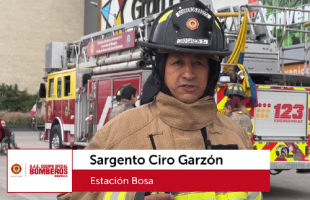 Desde la estación Puente Aranda llega una nueva emisión #BomberosHoy