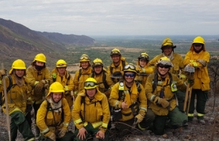 En la semana que conmemora al bombero forestal