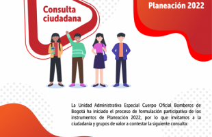 Consulta Ciudadana Formulación Planes 2022 