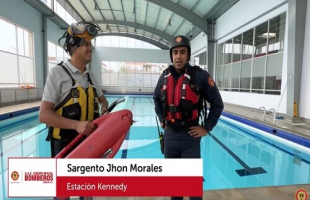 Junto al Grupo Especializado de Rescate y Salvamento Acuático llega una nueva emisión del informativo #BomberosHoy
