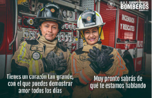 Bomberos Bogotá invita a la ciudadanía a contarnos por qué nos llevan en el corazón